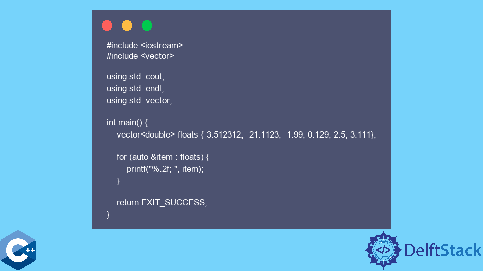 Round FloatingPoint Number to 2 Decimals in C++ Delft Stack